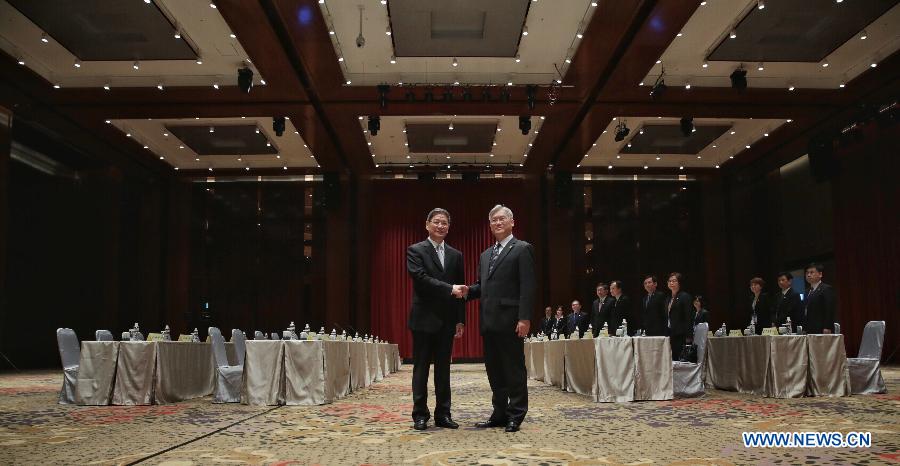 CHINA-KINMEN-CROSS-STRAIT AFFAIRS-MEETING (CN)